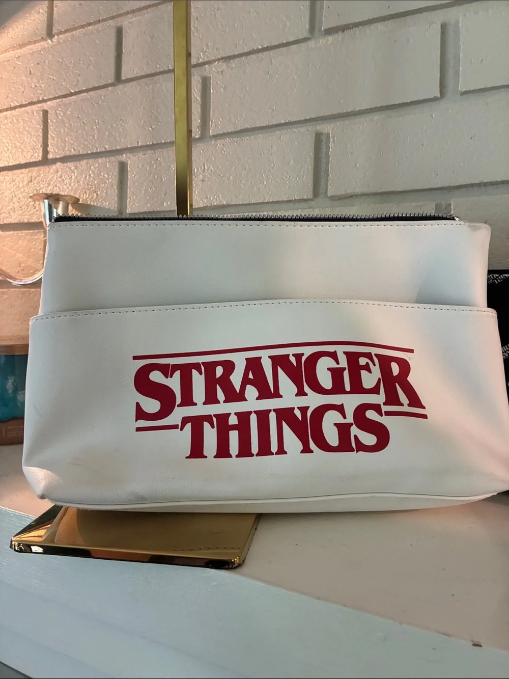 Stranger Things White & Black Cosmetic Pouch Duo